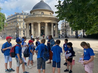 School outing in Paris